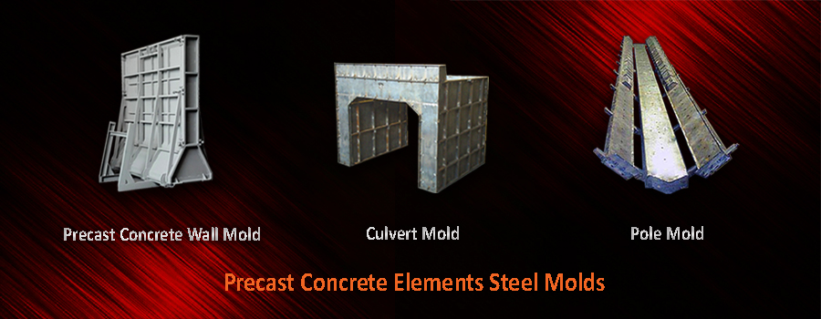 Precast Concrete Steel Molds
