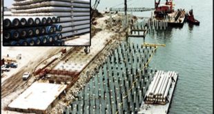 شمع بتنی پیش تنیده سانتریفیوژ