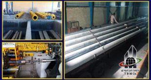 خط تولید پایه گرد بتنی پیش تنیده به روش سانتریفیوژ در اصفهان