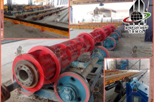 دستگاه سانتریفیوژ - خط تولید پایه گرد بتنی