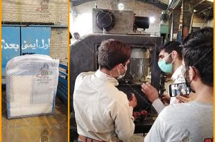 دستگاه پرس سیخ (گلمیخزن مفتول) (PC Wire Heading Machine) ارسالی به کشور افغانستان